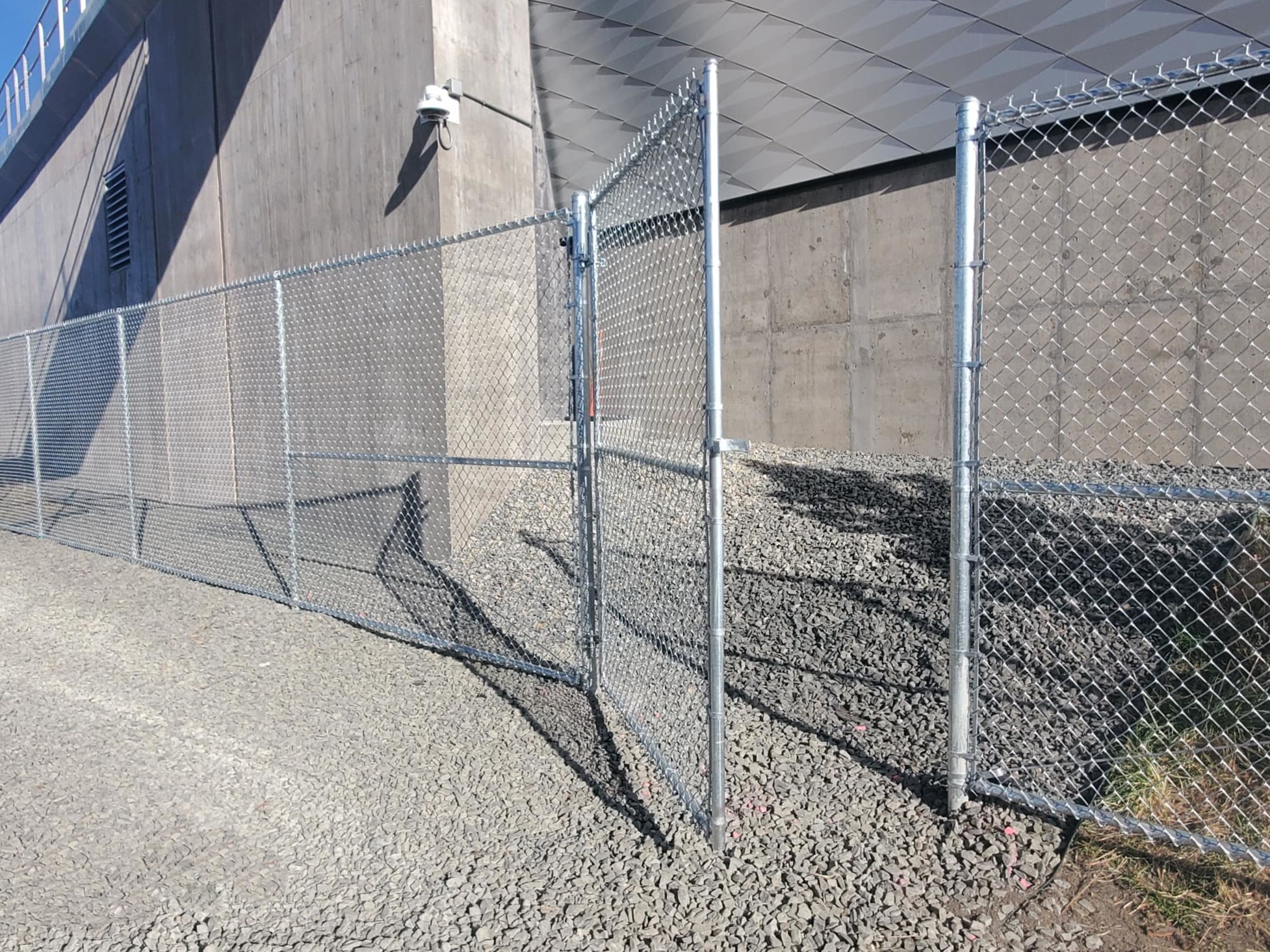 Commercial Galvanized Chain Link Fence